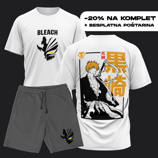 Bleach P02 Print Komplet Majica + Šorc - Anbu Clothing Brand Anime garderoba shop