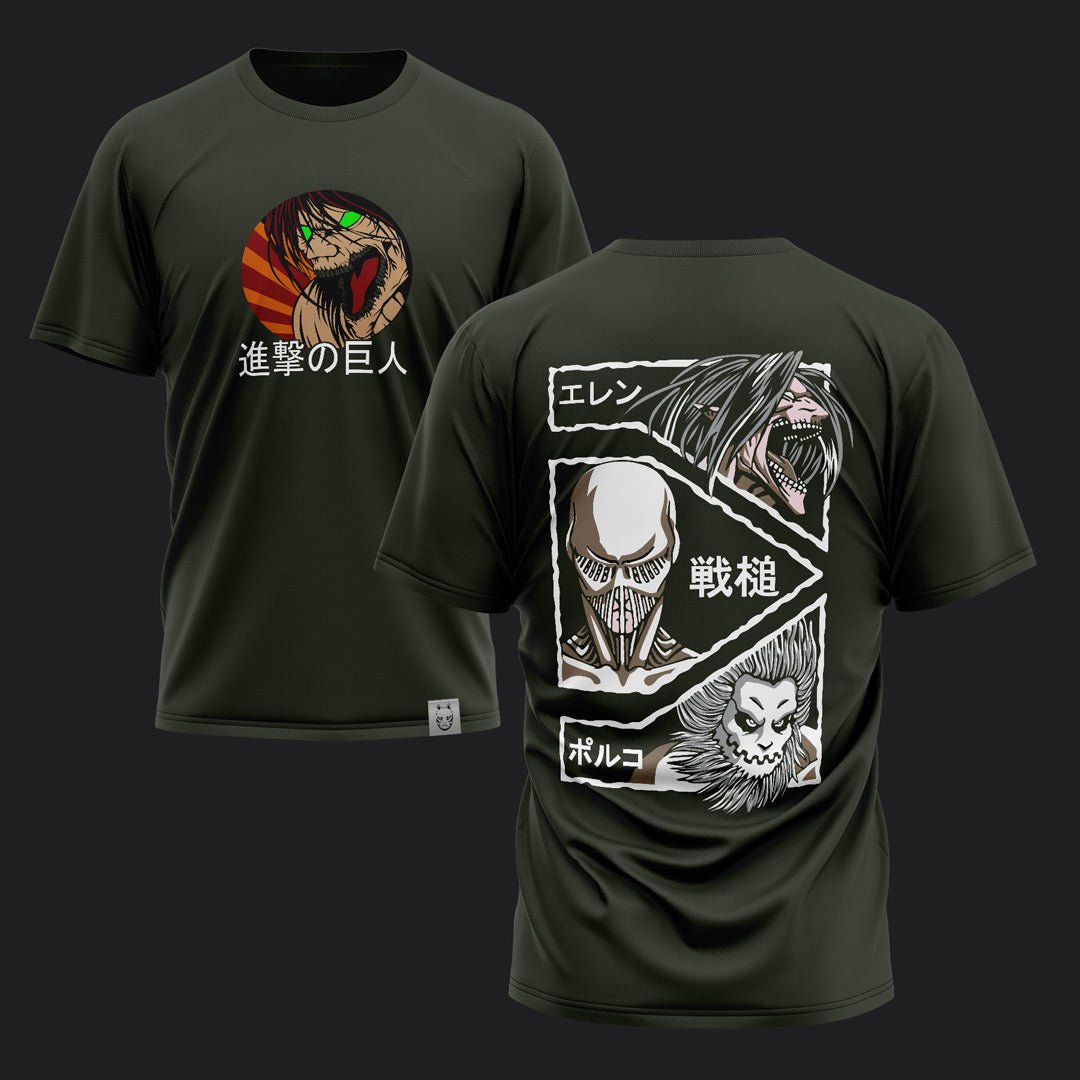 Attack on Titan P07 Majica - Anbu Clothing Brand Anime garderoba shop