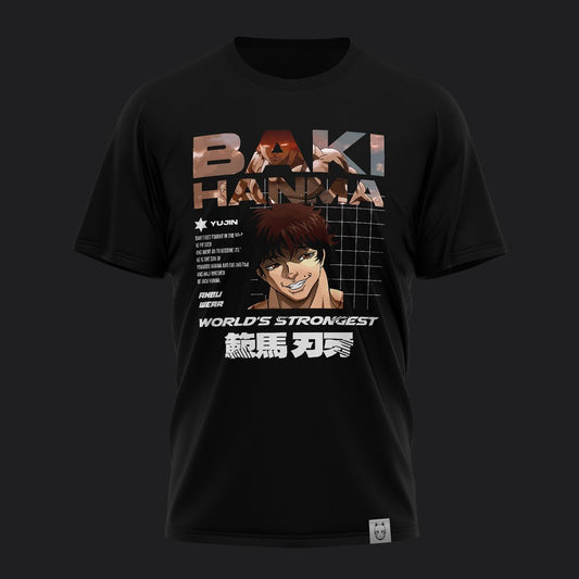 Baki the Grappler P11 Majica - Anbu Clothing Brand Anime garderoba shop