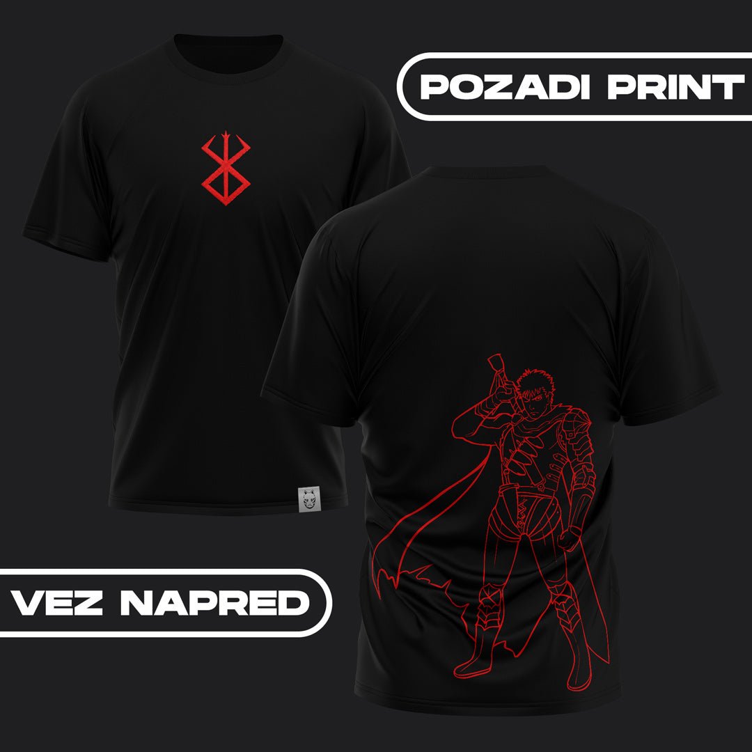 Berserk P14 Vez + Print Majica - Anbu Clothing Brand Anime garderoba shop