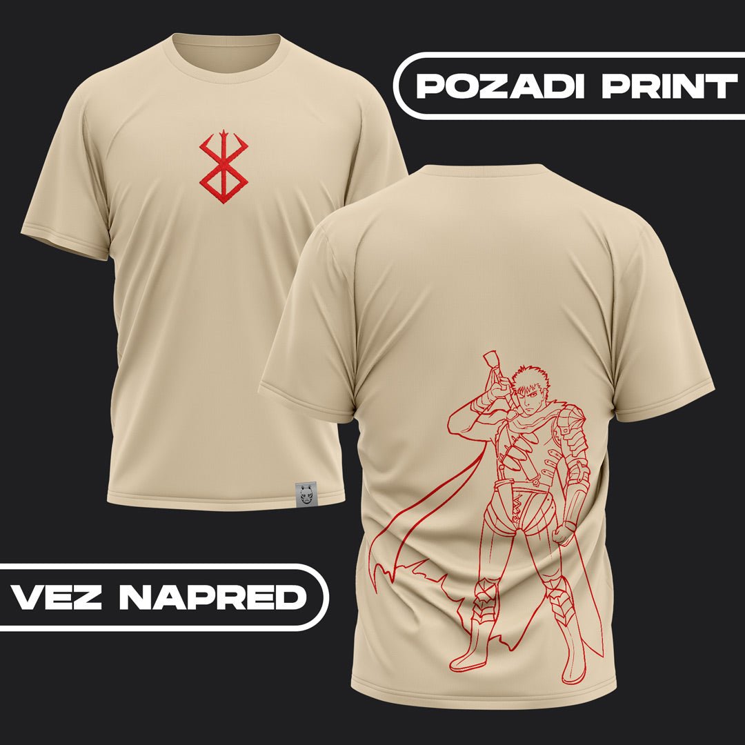 Berserk P14 Vez + Print Majica - Anbu Clothing Brand Anime garderoba shop