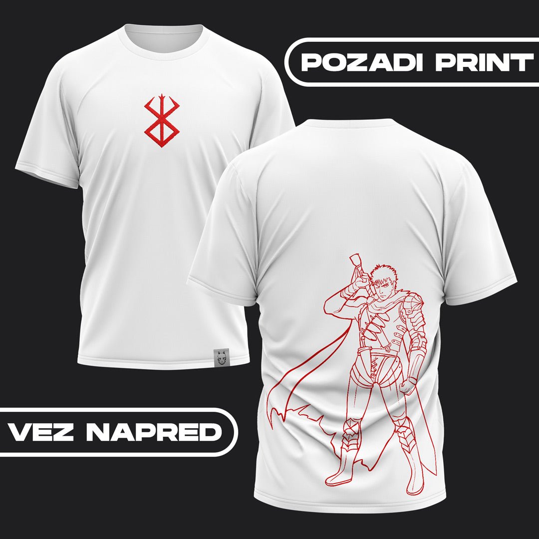 Berserk P14 Vez + Print Majica - Anbu Clothing Brand Anime garderoba shop