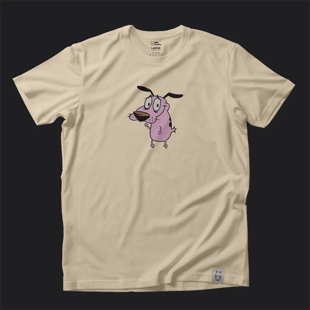 Courage the Cowardly Dog (352) Majica - Anbu Clothing Brand Anime garderoba shop