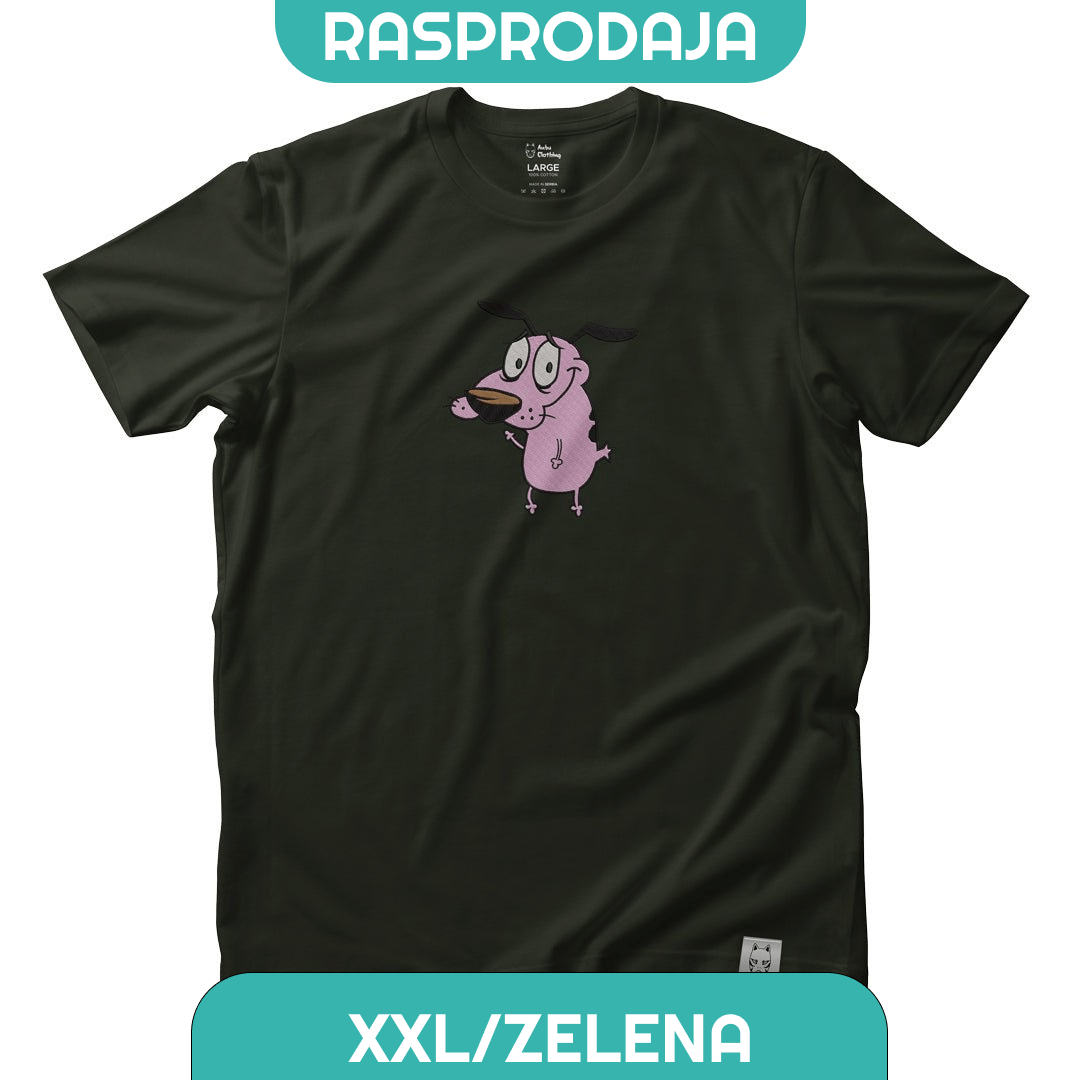 Courage the Cowardly Dog (352) Majica RASPRODAJA - Anbu Clothing Brand Anime garderoba shop