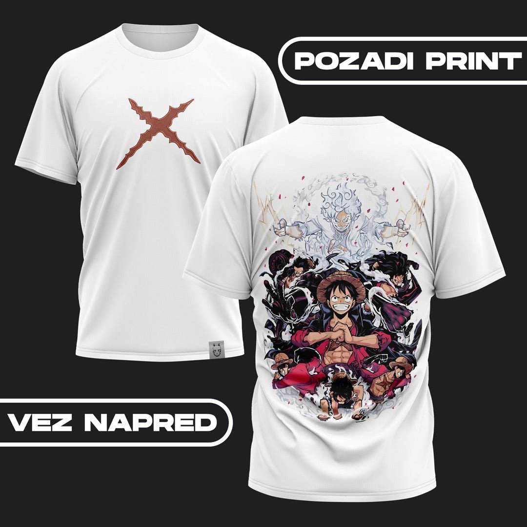 One Piece P48 Vez + Print Majica - Anbu Clothing Brand Anime garderoba shop